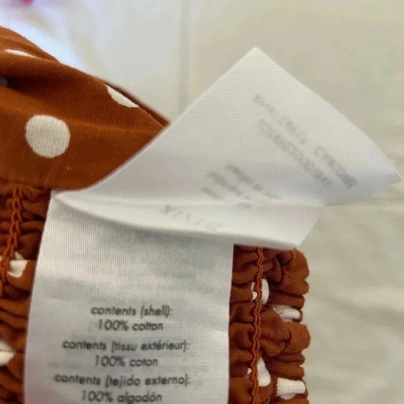 WeWoreWhat Coco polka dot crop top - Picture 9 of 14